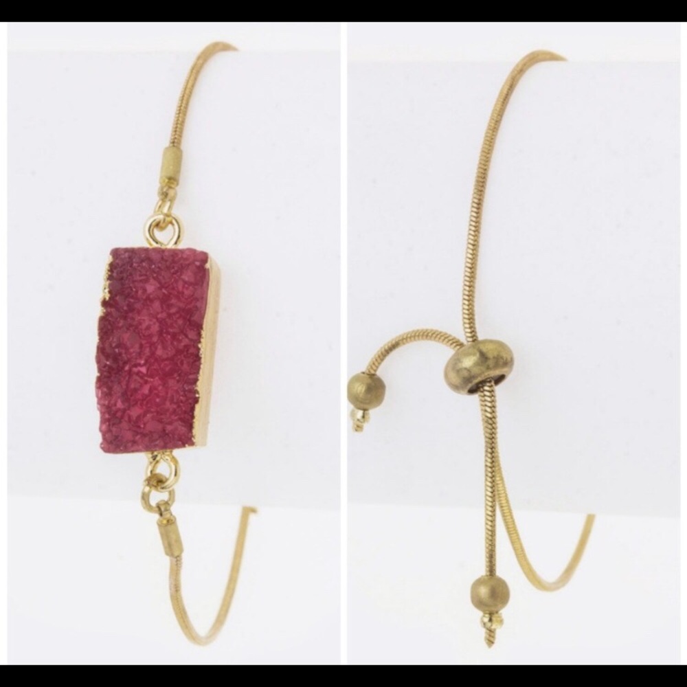 COMING SOON RED DRUZY BRACELET